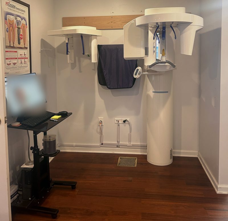 Digital X-ray imaging room